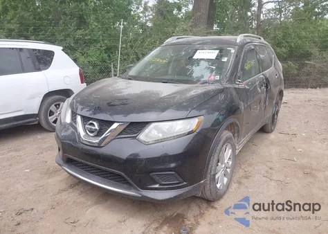 2016 Nissan Rogue Sv из США, поврежденный, VIN 5N1AT2MV0GC797531